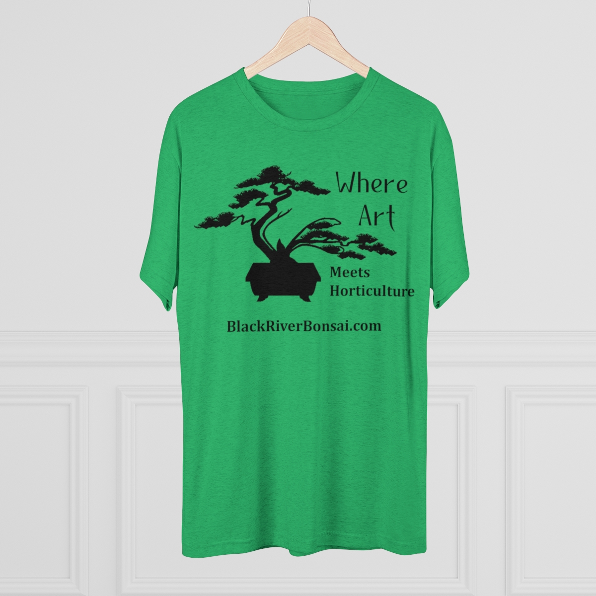 Art/Horticulture Men's Tri-Blend Crew Tee - Image 20