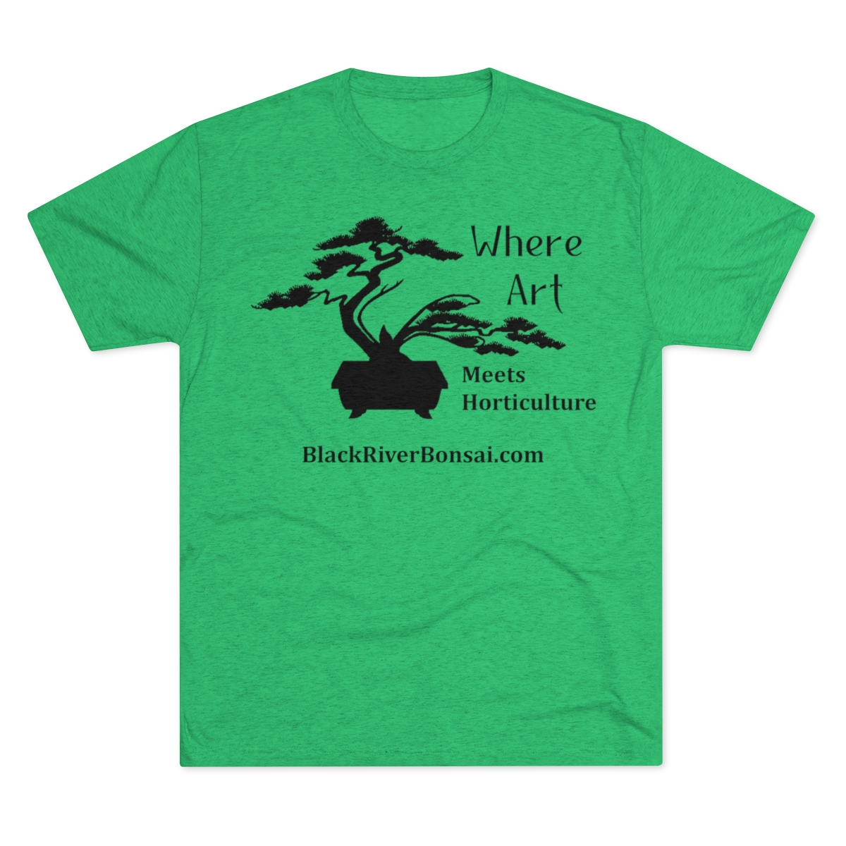 Art/Horticulture Men's Tri-Blend Crew Tee - Image 17