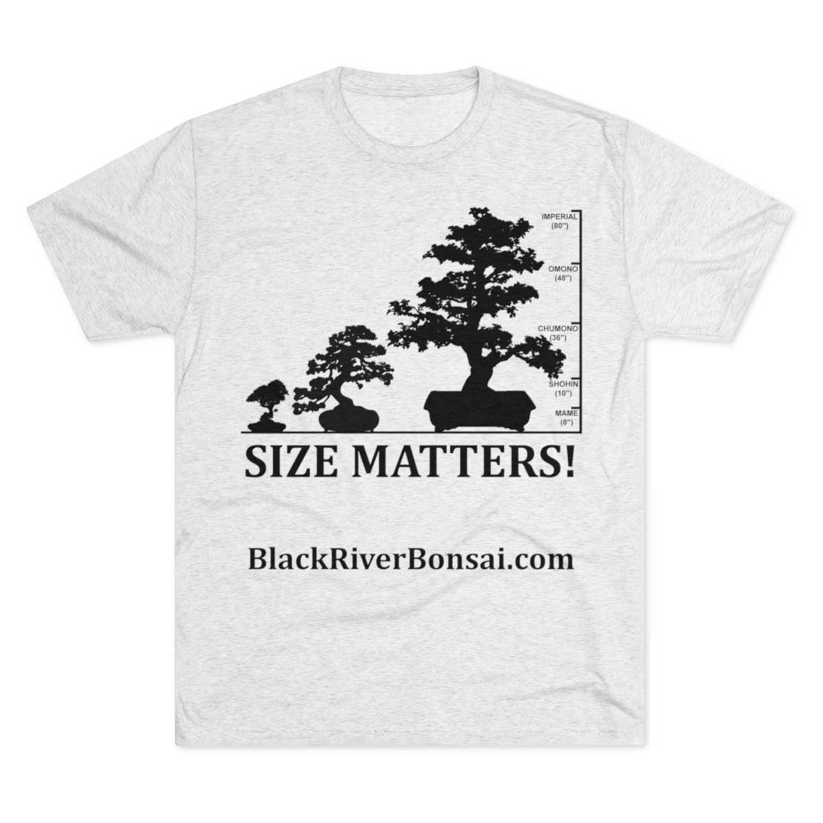Size Matters Men's Tri-Blend Crew Tee