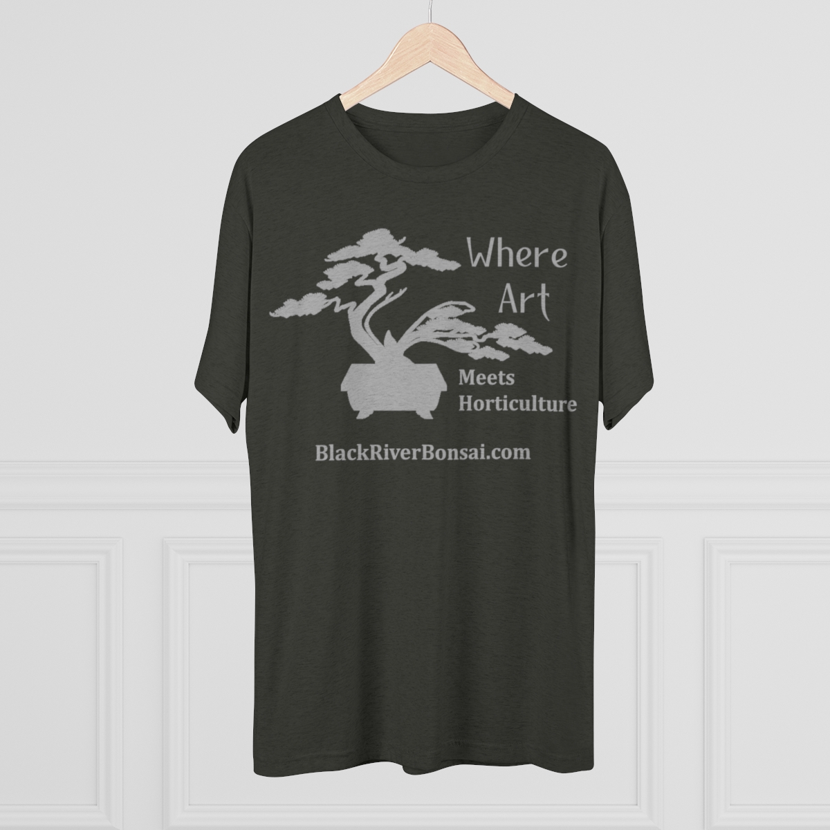 Art/Horticulture Men's Tri-Blend Crew Tee - Image 12