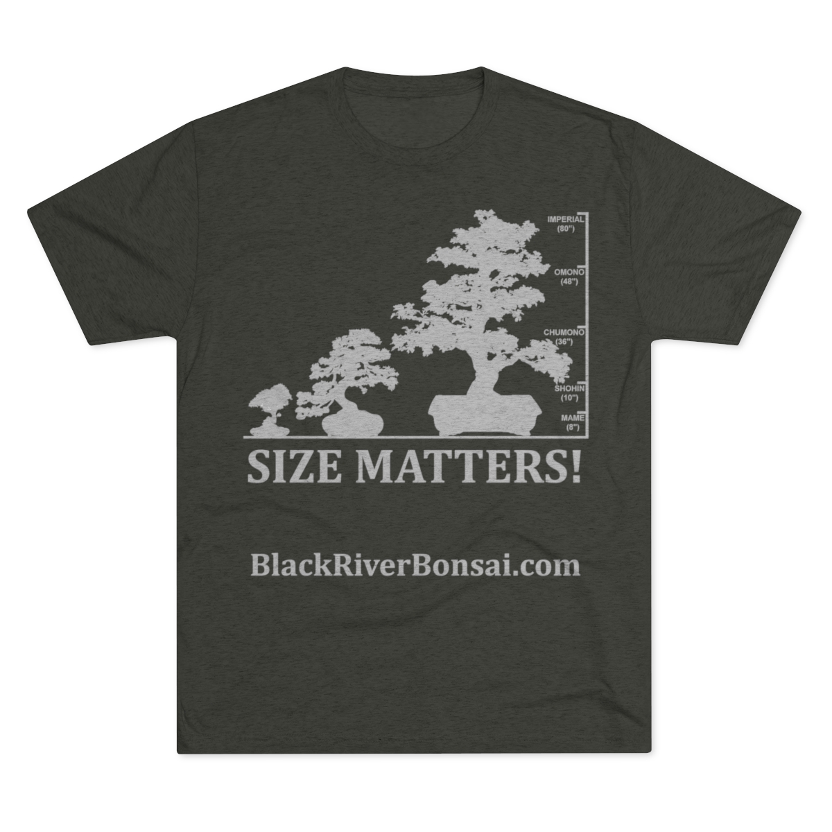 Size Matters Men's Tri-Blend Crew Tee - Image 9