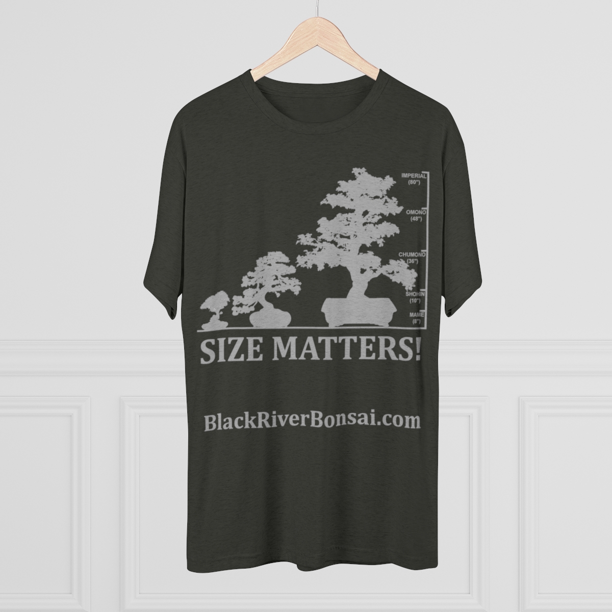 Size Matters Men's Tri-Blend Crew Tee - Image 12