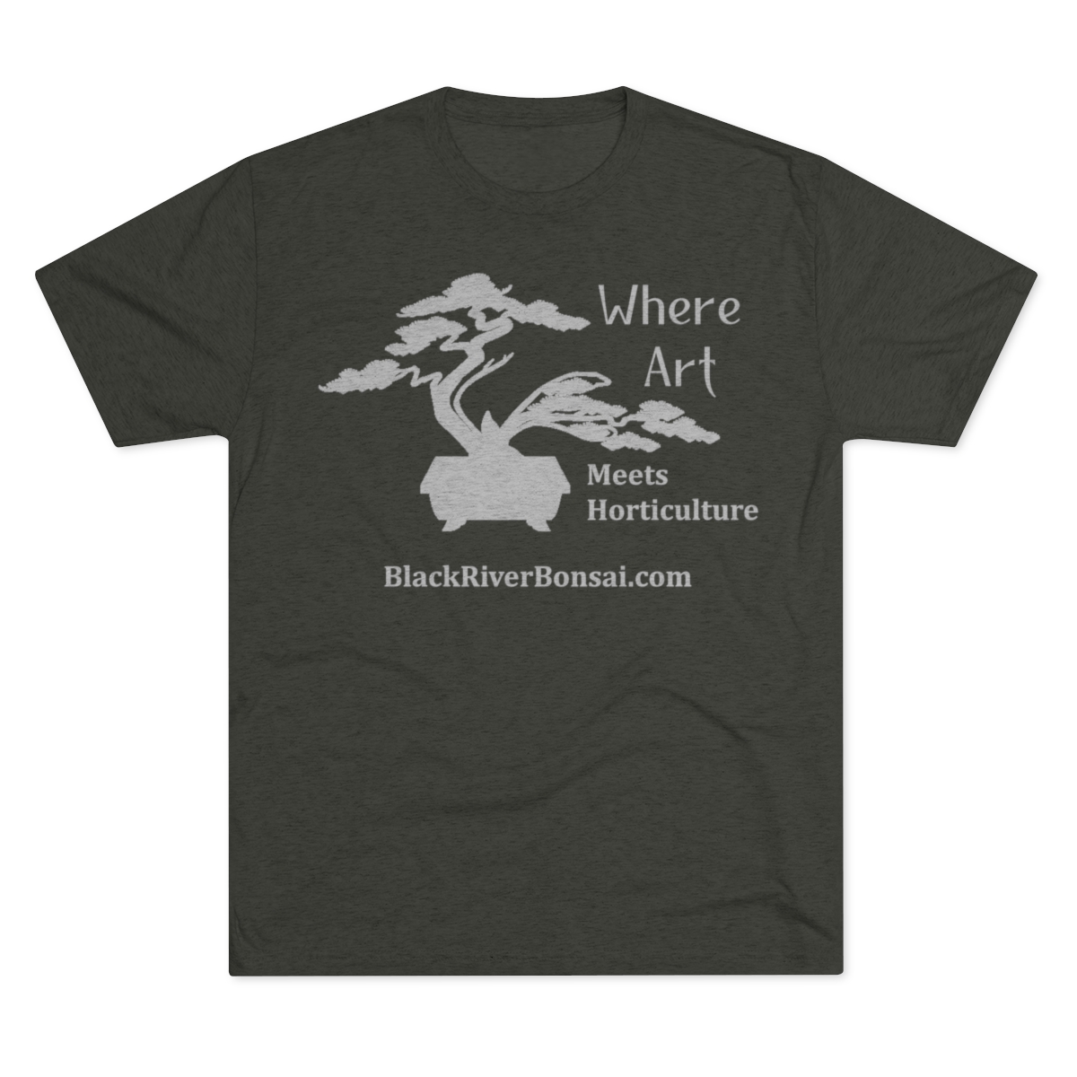 Art/Horticulture Men's Tri-Blend Crew Tee - Image 9