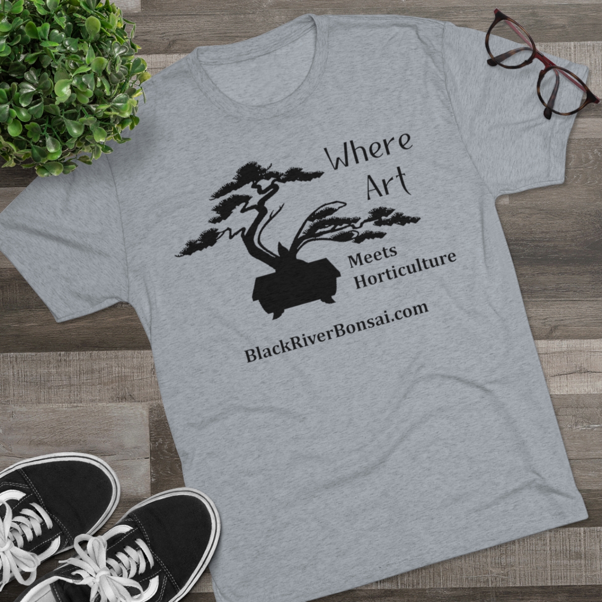 Art/Horticulture Men's Tri-Blend Crew Tee - Image 39