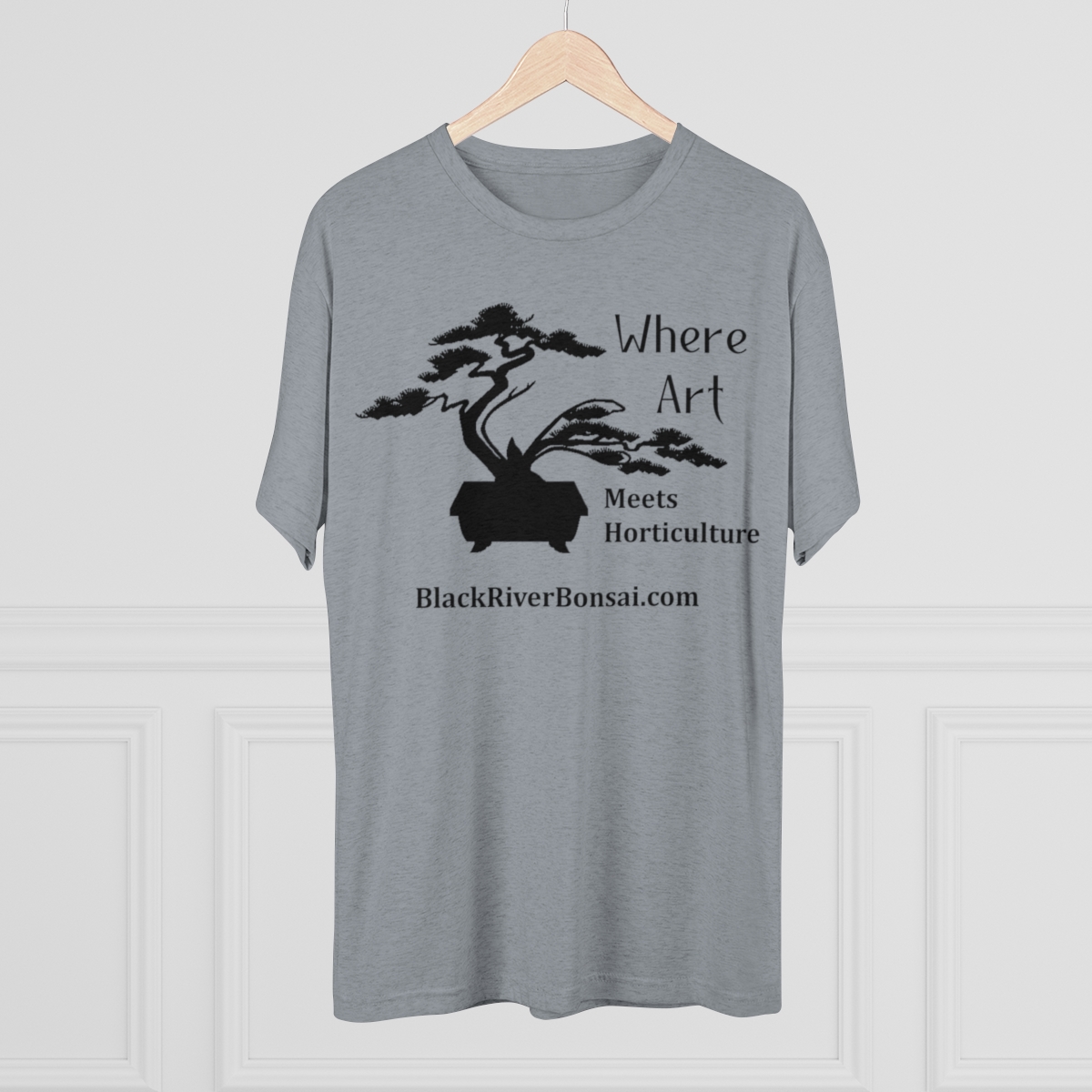 Art/Horticulture Men's Tri-Blend Crew Tee - Image 40