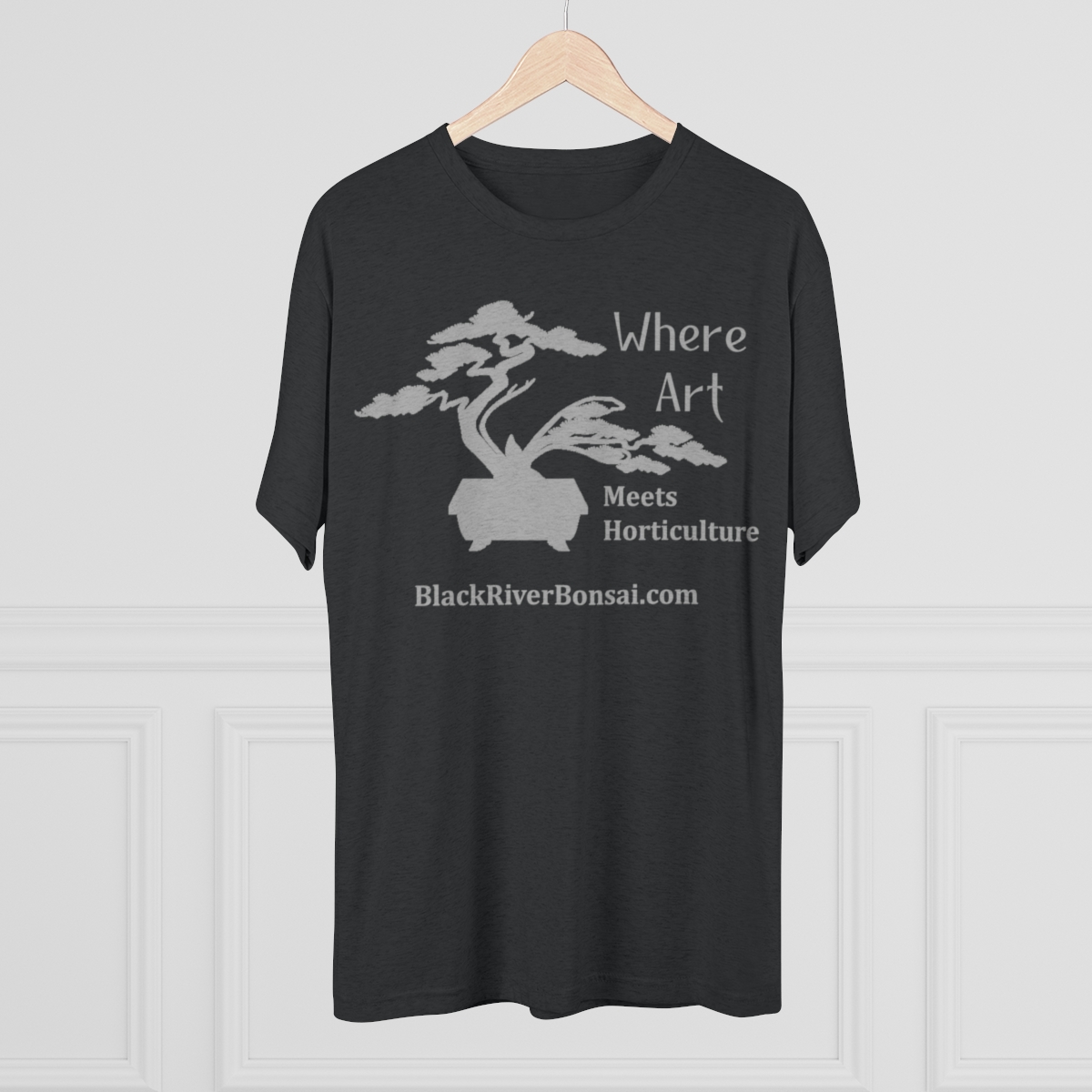 Art/Horticulture Men's Tri-Blend Crew Tee - Image 8