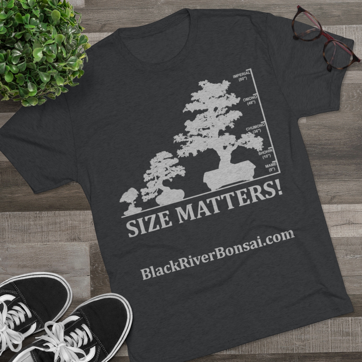 Size Matters Men's Tri-Blend Crew Tee - Image 7