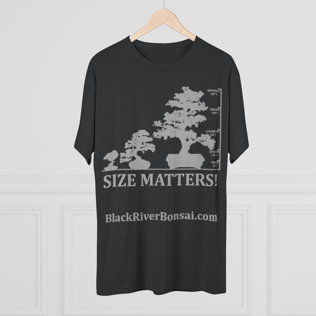 Size Matters Men's Tri-Blend Crew Tee - Image 8