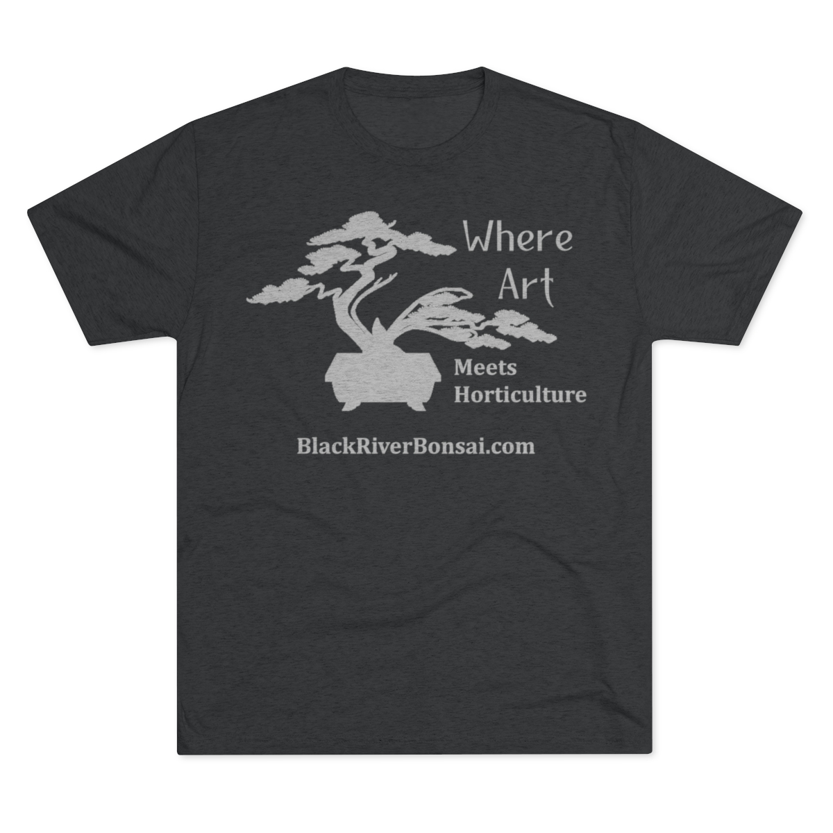 Art/Horticulture Men's Tri-Blend Crew Tee - Image 5