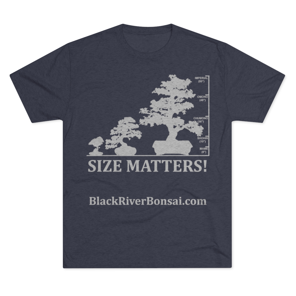 Size Matters Men's Tri-Blend Crew Tee - Image 33
