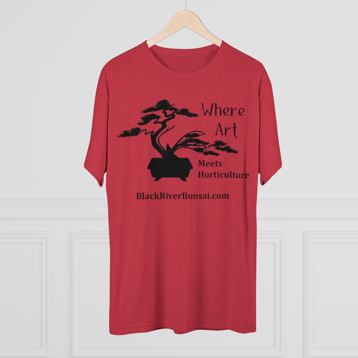 Art/Horticulture Men's Tri-Blend Crew Tee - Image 44