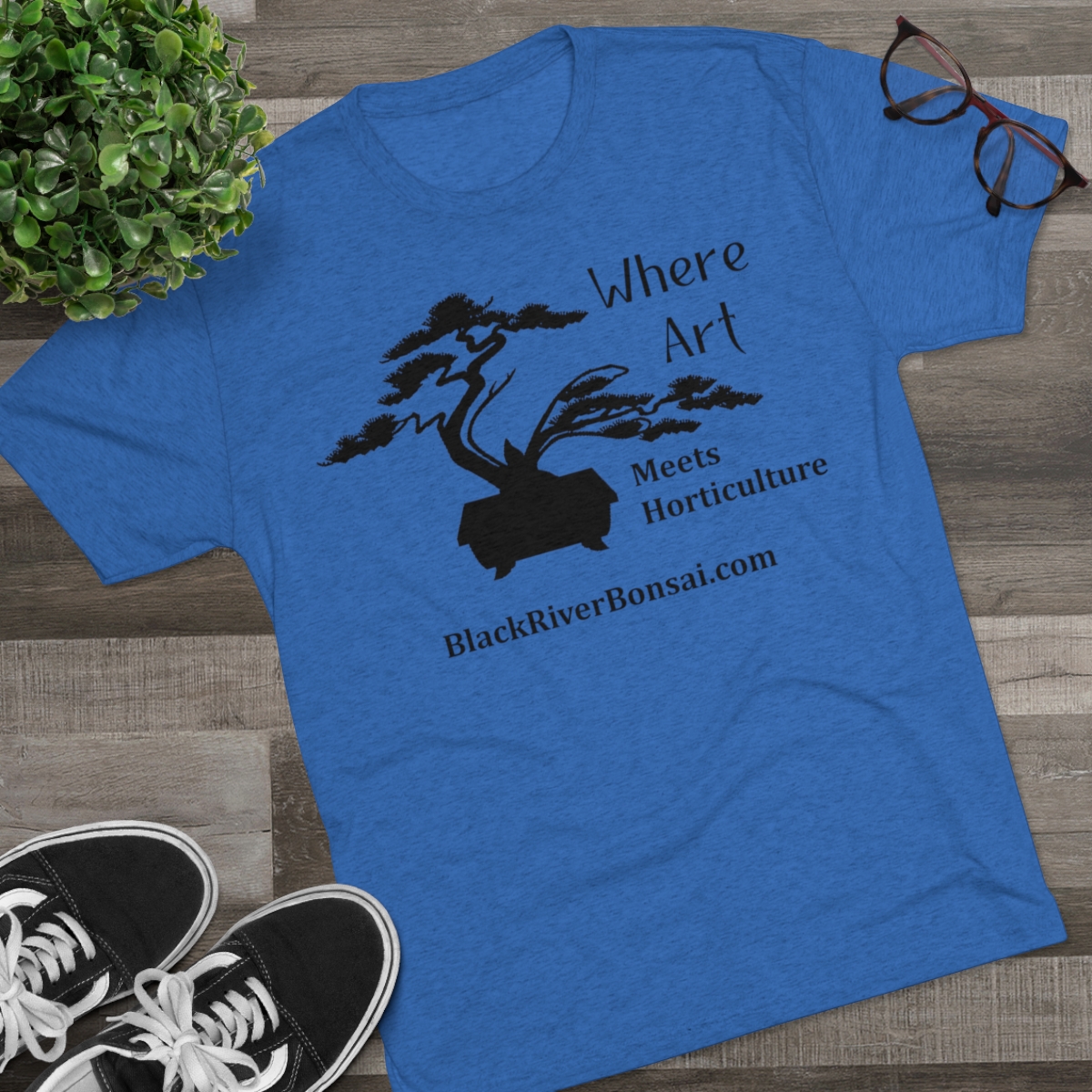 Art/Horticulture Men's Tri-Blend Crew Tee - Image 27