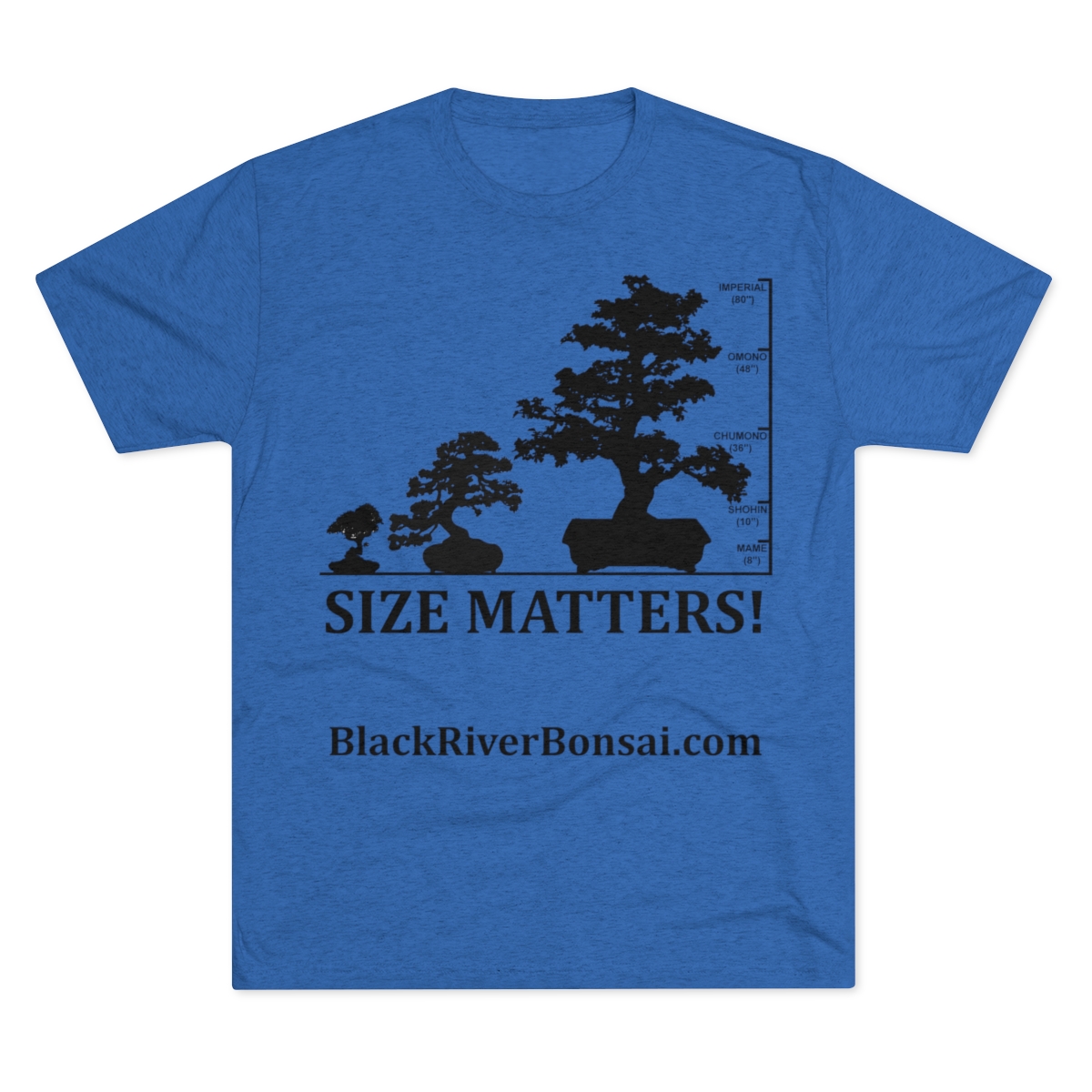 Size Matters Men's Tri-Blend Crew Tee - Image 25