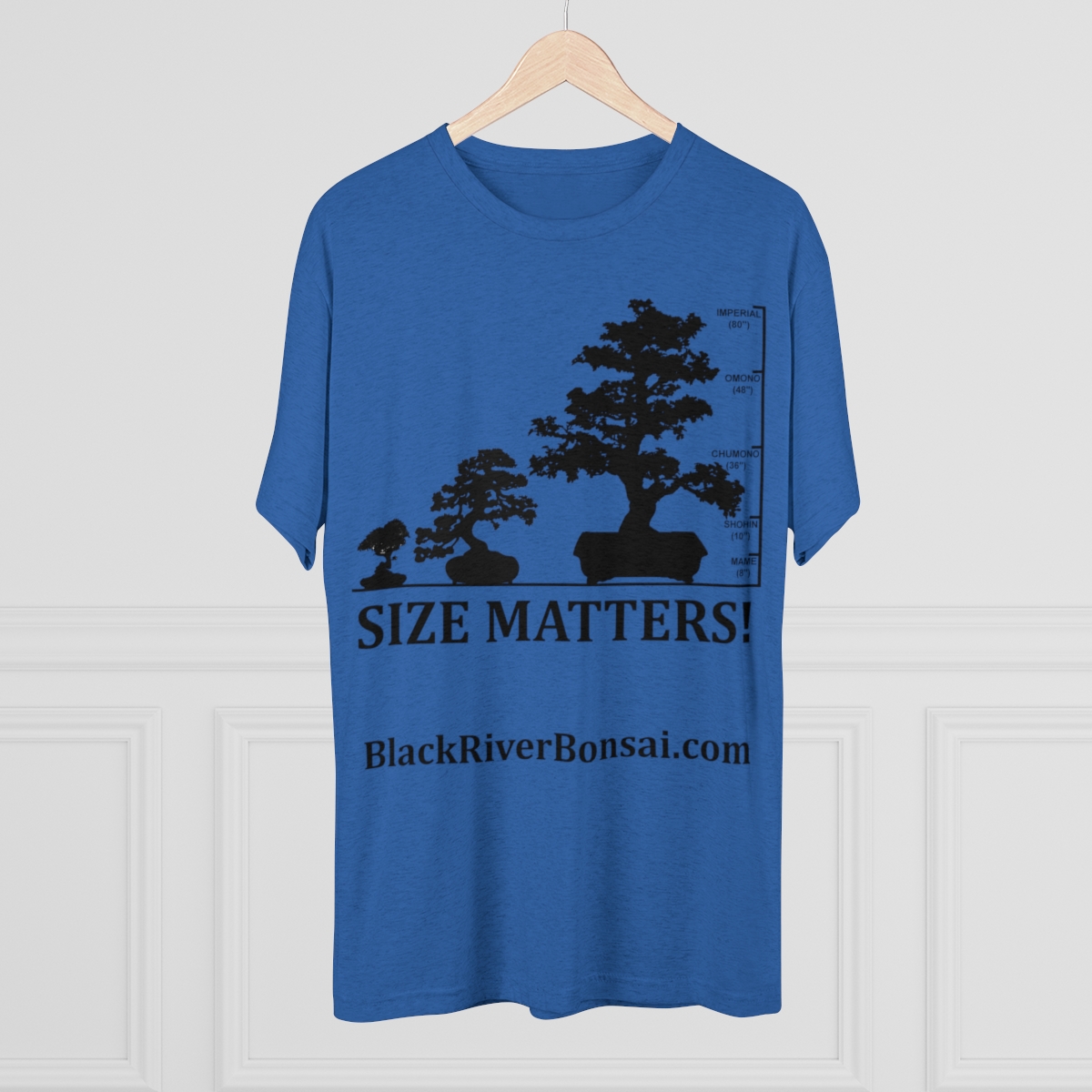Size Matters Men's Tri-Blend Crew Tee - Image 28