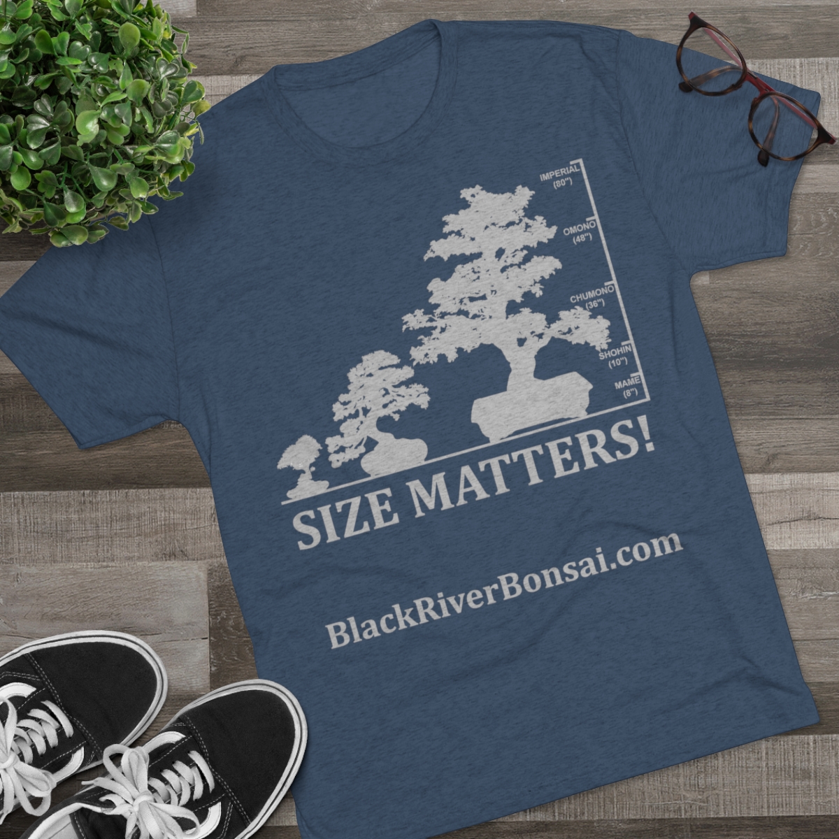 Size Matters Men's Tri-Blend Crew Tee - Image 31