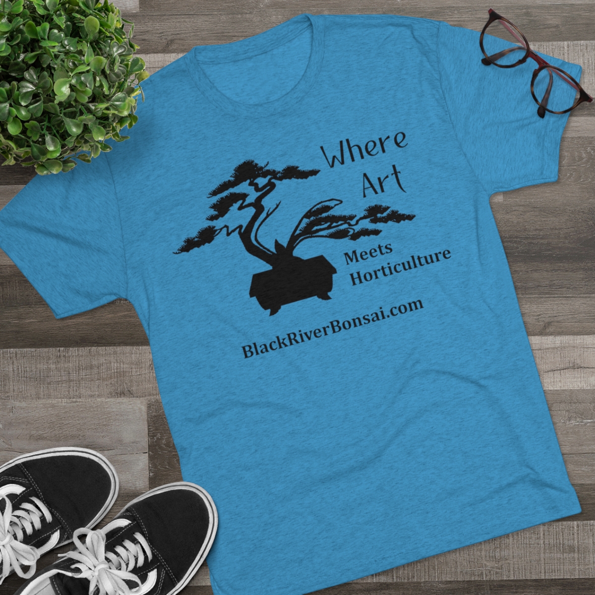Art/Horticulture Men's Tri-Blend Crew Tee - Image 23