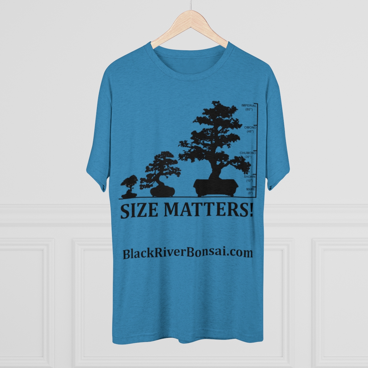 Size Matters Men's Tri-Blend Crew Tee - Image 24