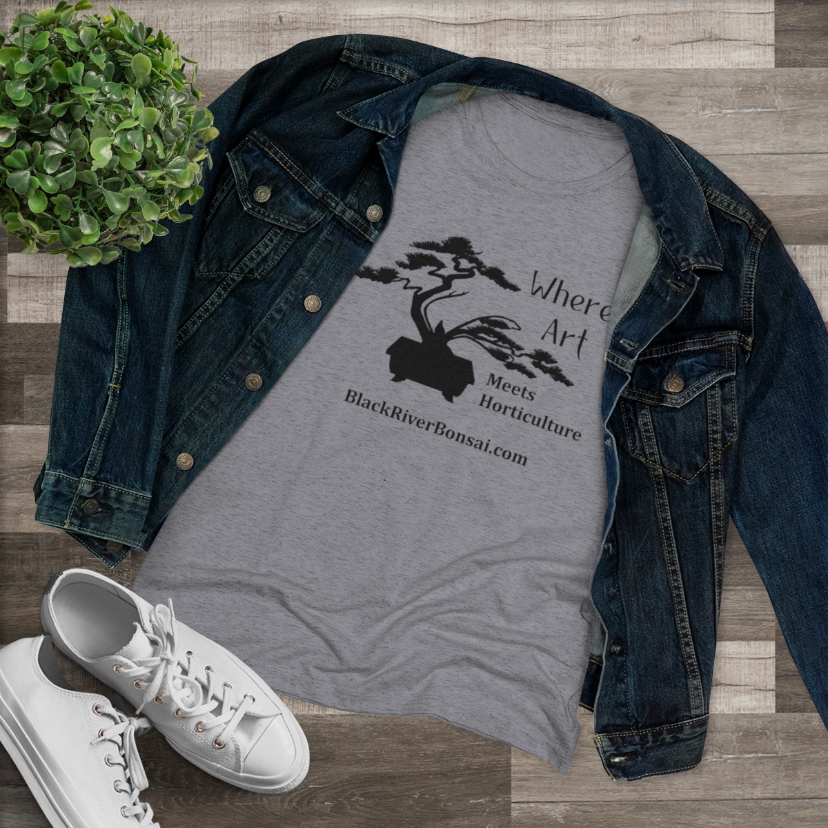 Art/Horticulture Women's Triblend Tee - Image 23