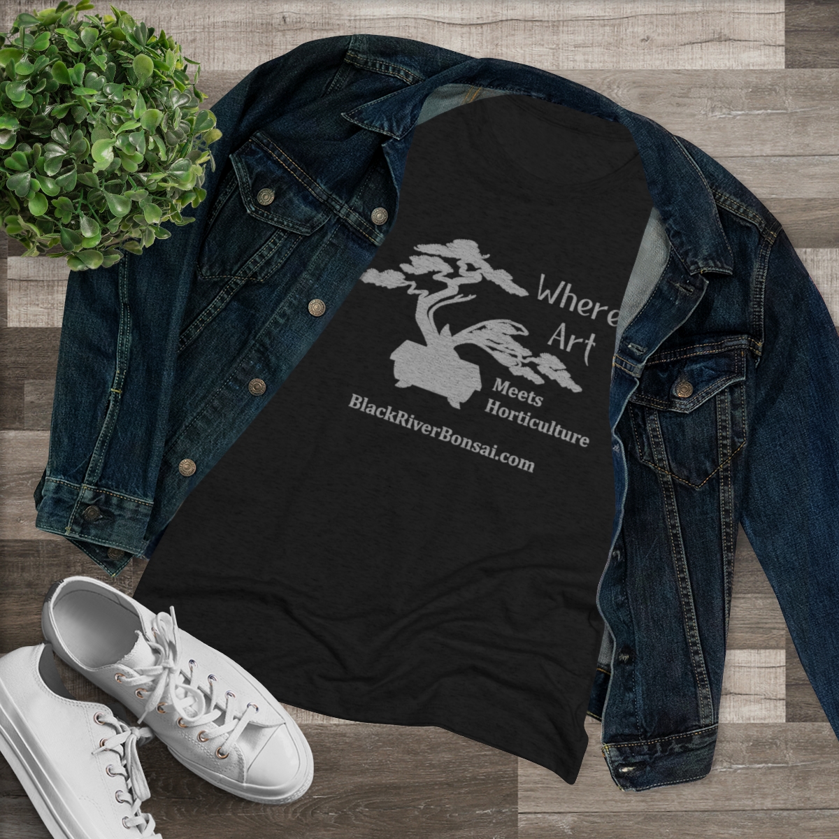 Art/Horticulture Women's Triblend Tee - Image 8