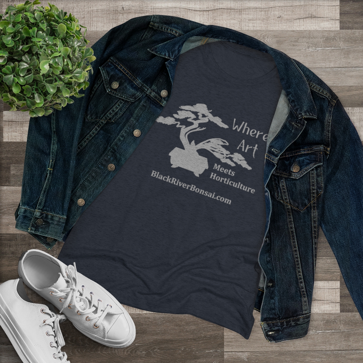 Art/Horticulture Women's Triblend Tee - Image 18
