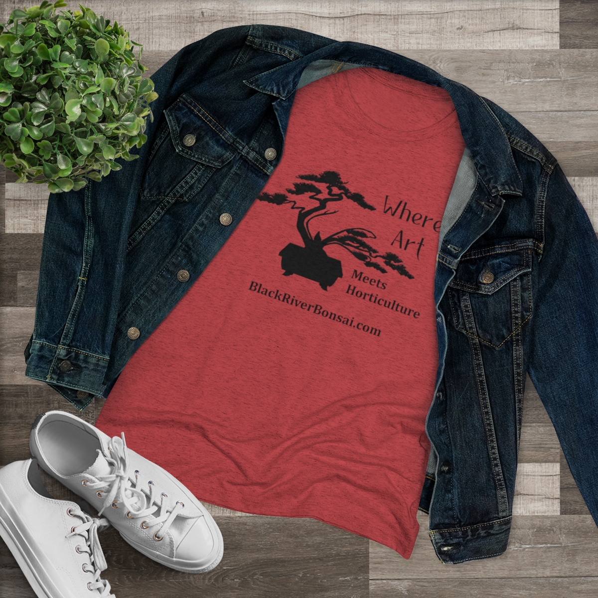 Art/Horticulture Women's Triblend Tee - Image 28
