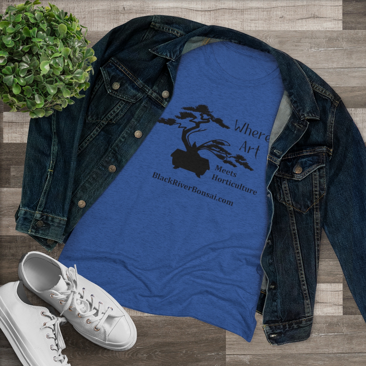 Art/Horticulture Women's Triblend Tee - Image 13