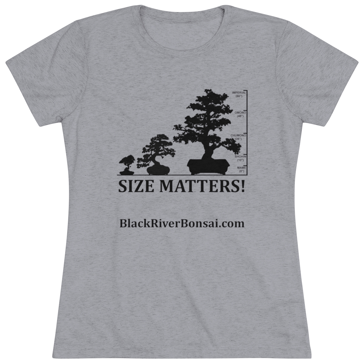 Size Matters Women's Triblend Tee