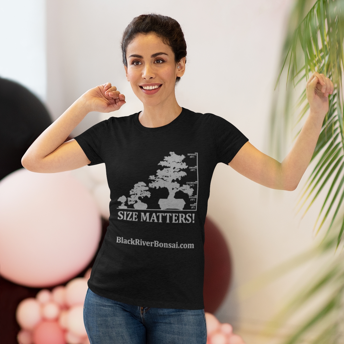 Size Matters Women's Triblend Tee - Image 15