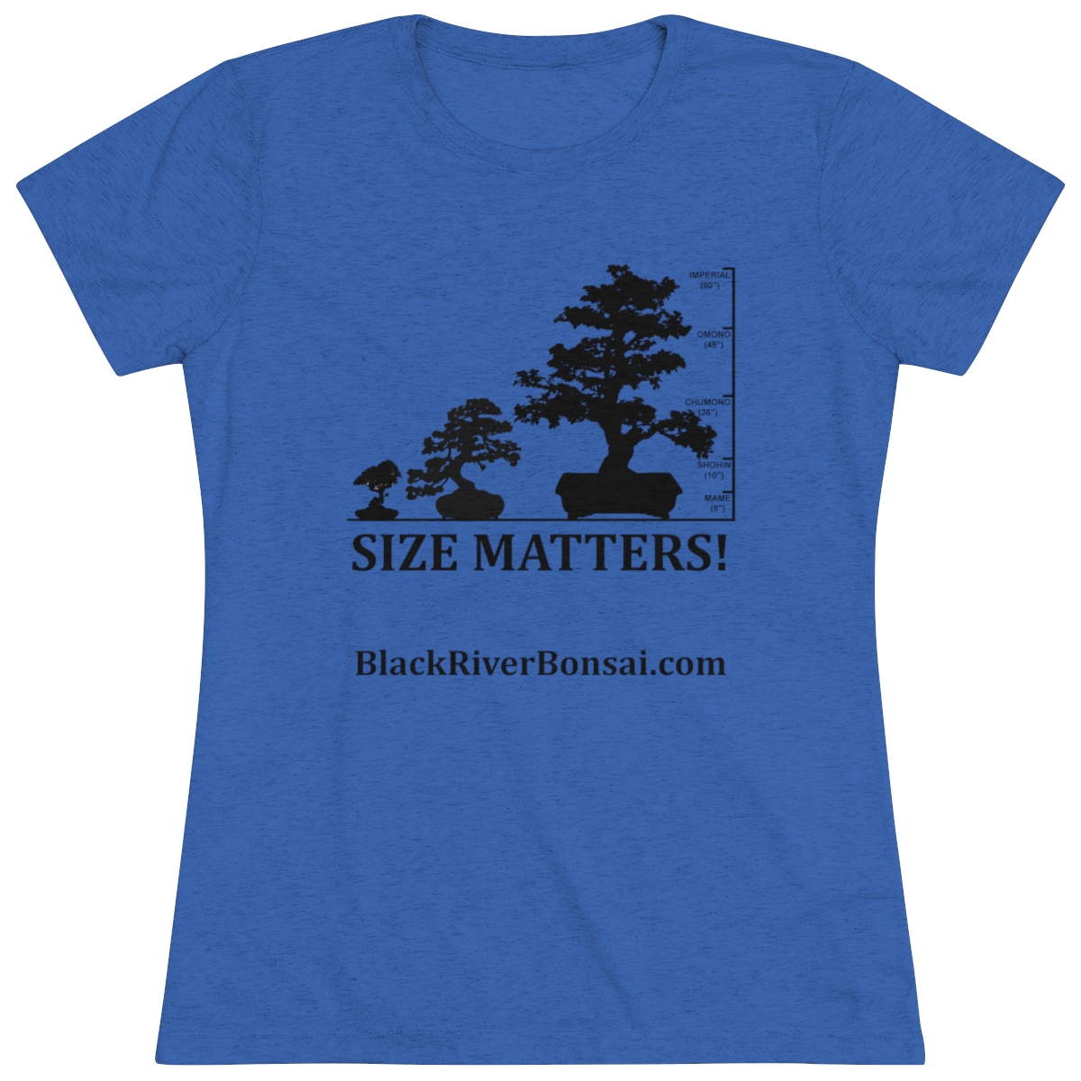 Size Matters Women's Triblend Tee - Image 16