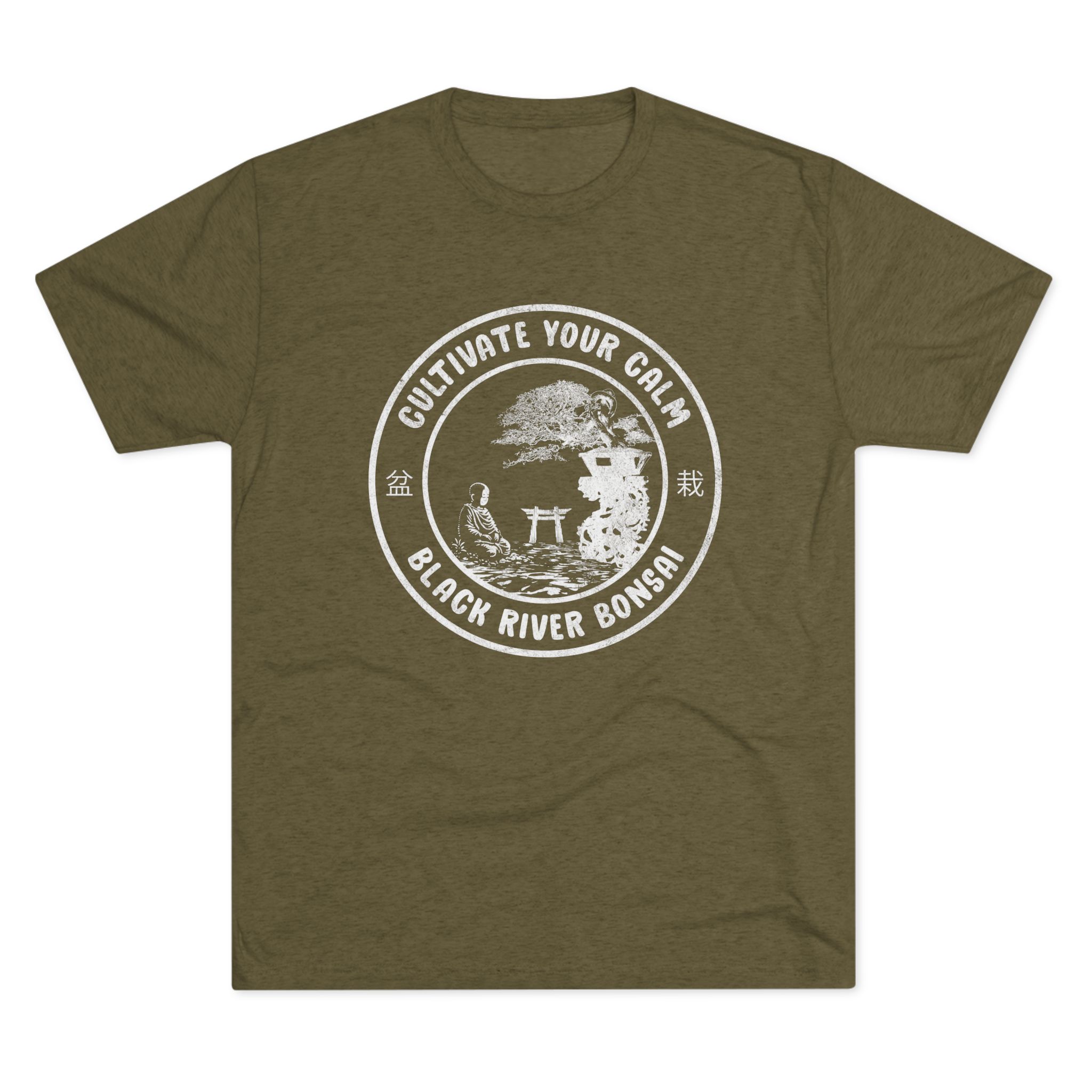 Serenity Men's Tri-Blend Crew Tee - Image 13