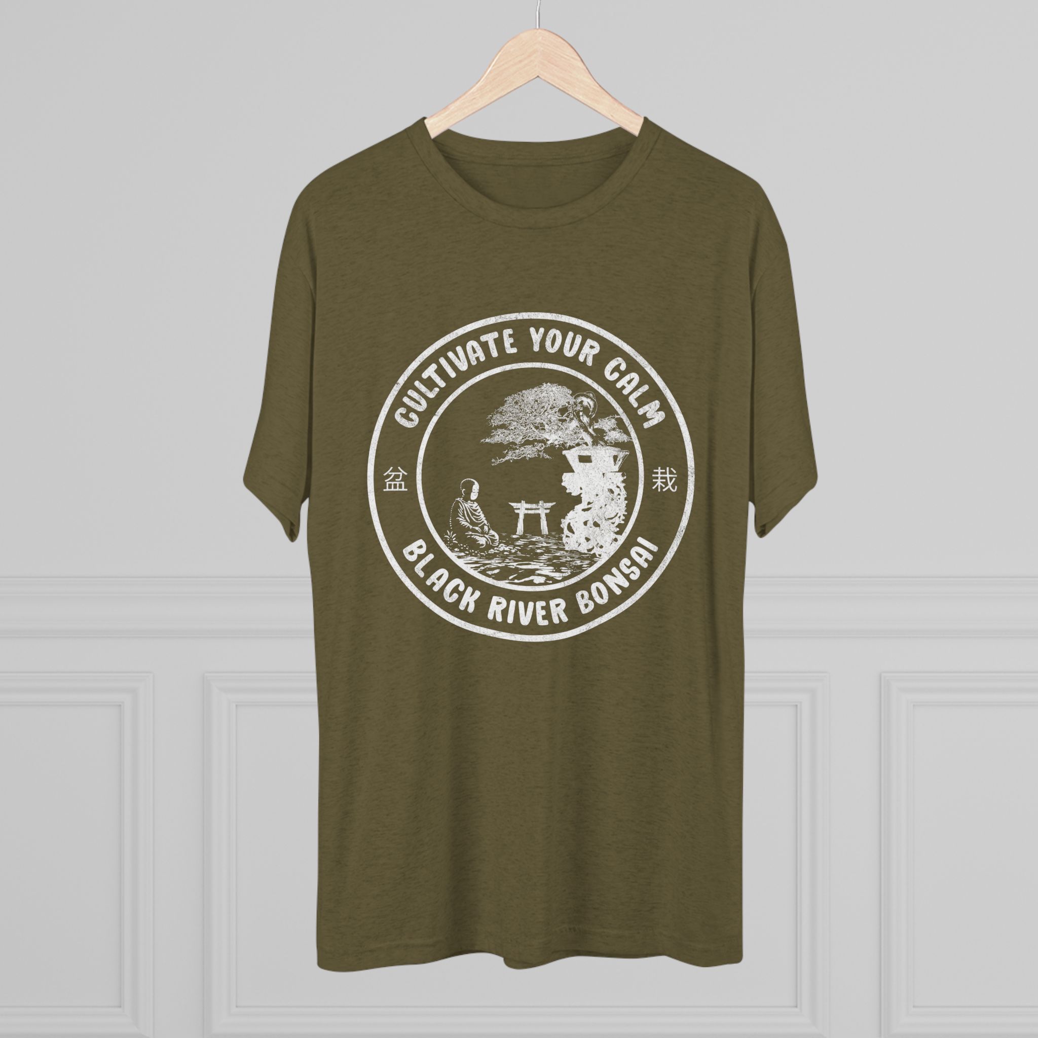 Serenity Men's Tri-Blend Crew Tee - Image 16