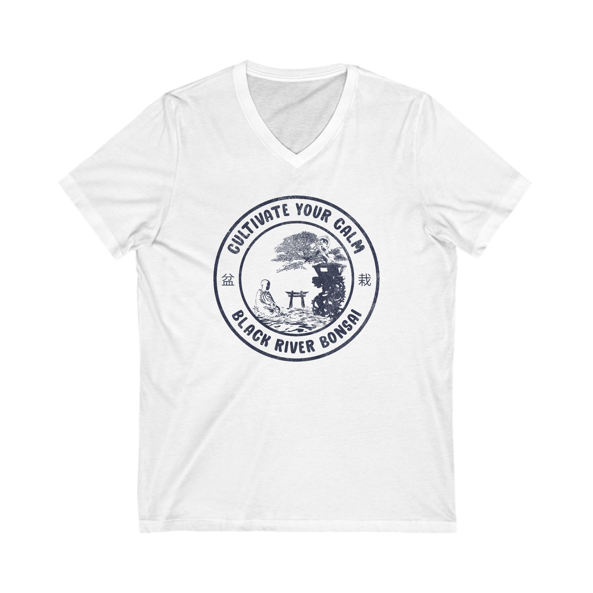 Serenity Unisex Jersey Short Sleeve V-Neck Tee