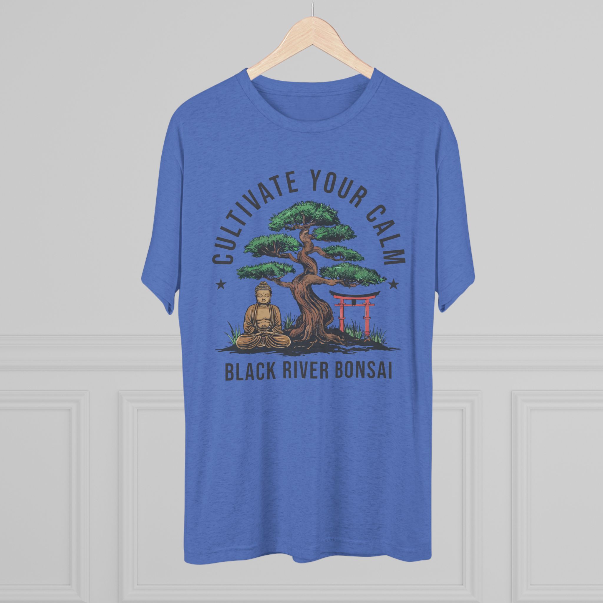 Cultivate Your Calm Unisex Tri-Blend Crew Tee - Image 24