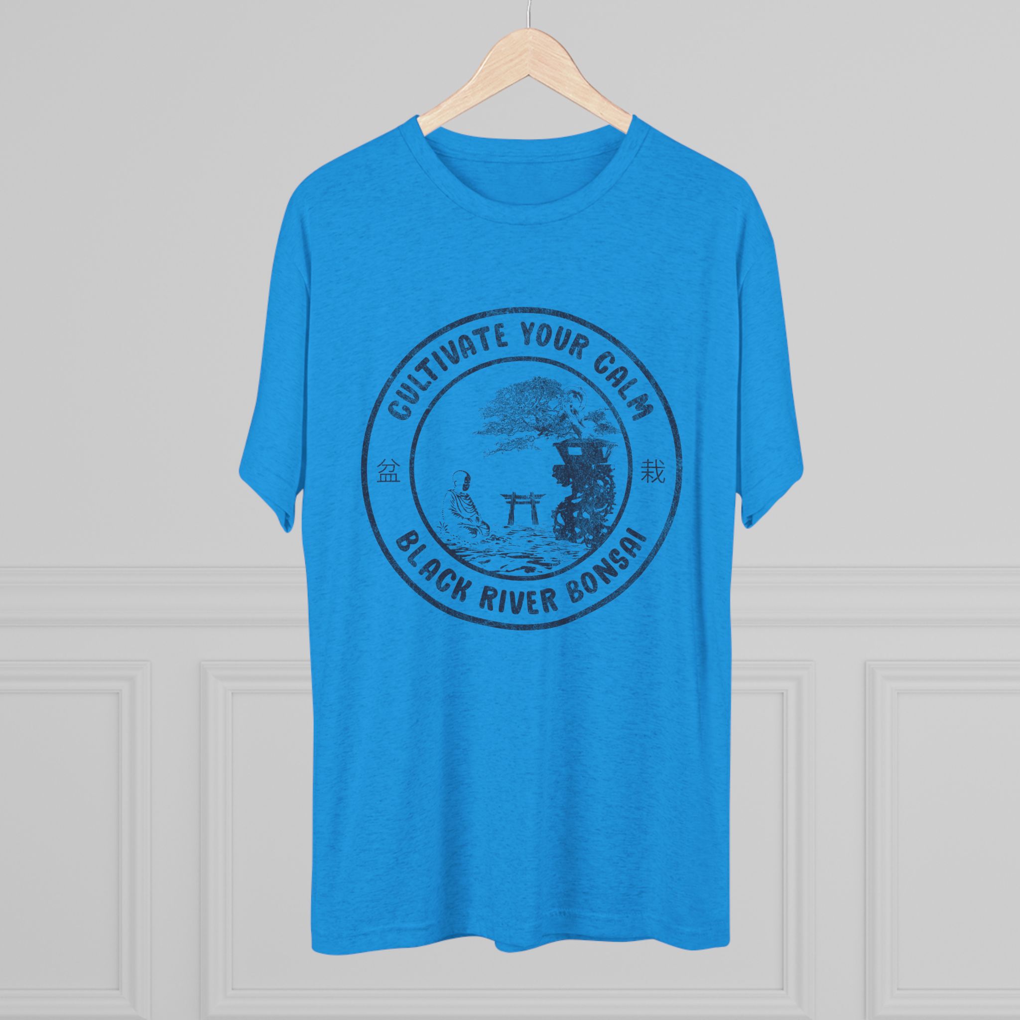 Serenity Men's Tri-Blend Crew Tee - Image 24