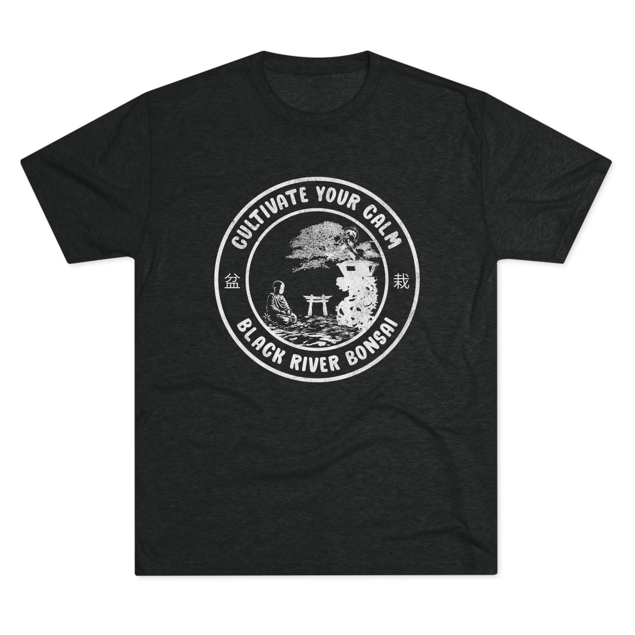 Serenity Men's Tri-Blend Crew Tee - Image 5