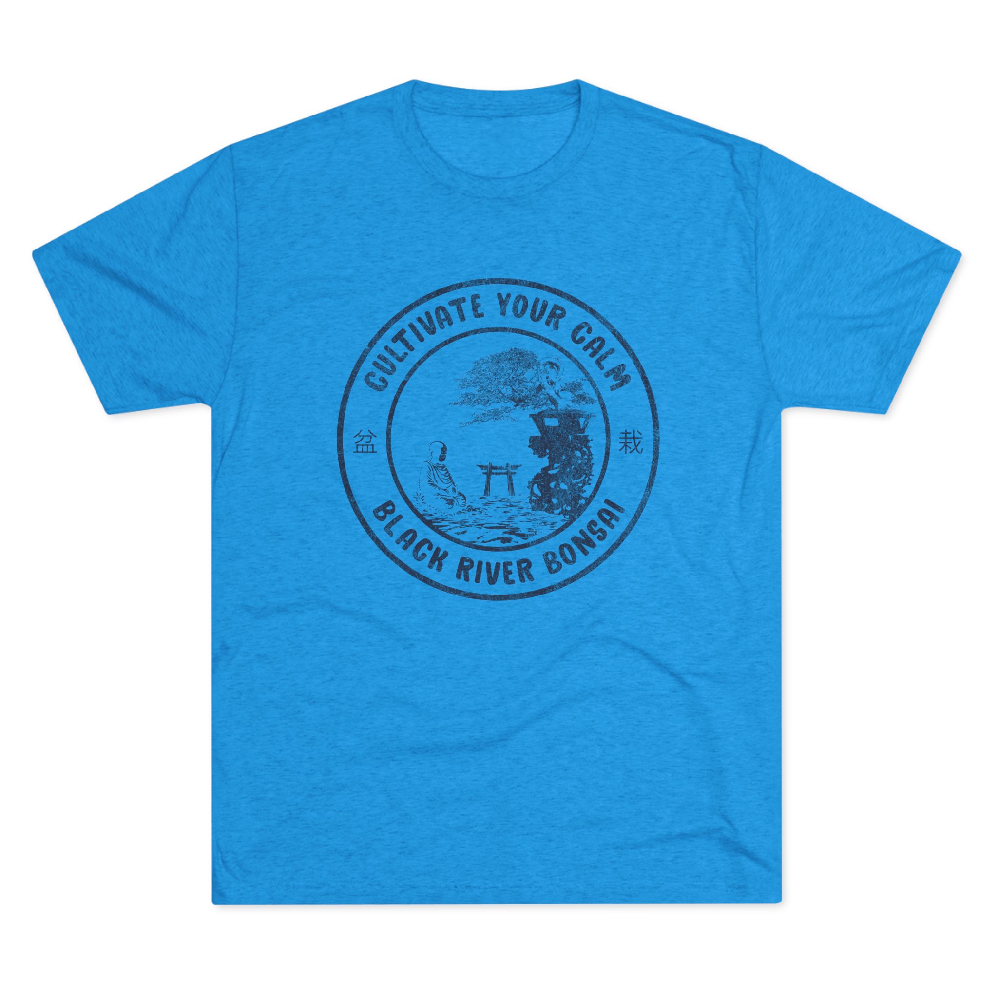 Serenity Men's Tri-Blend Crew Tee - Image 21