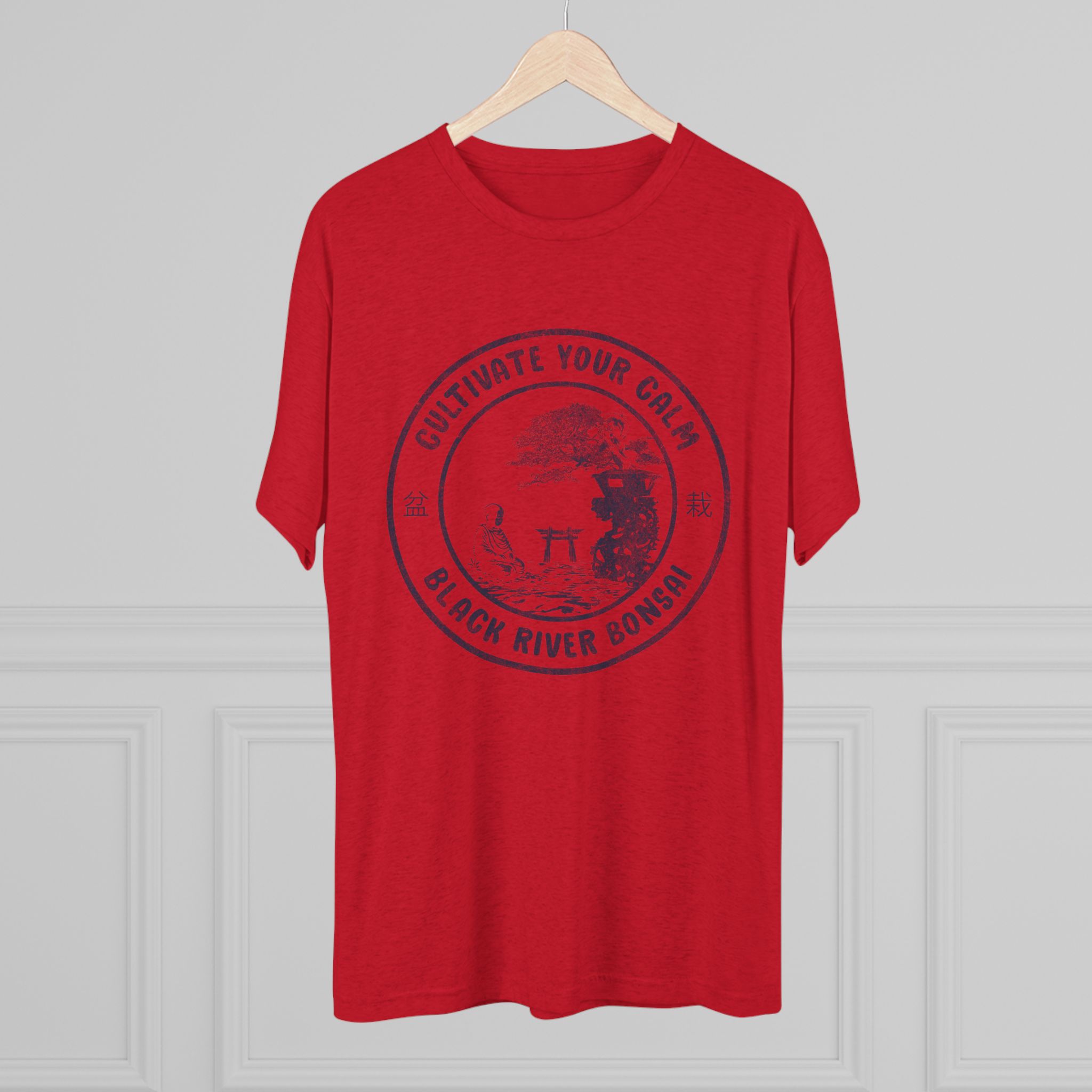 Serenity Men's Tri-Blend Crew Tee - Image 44
