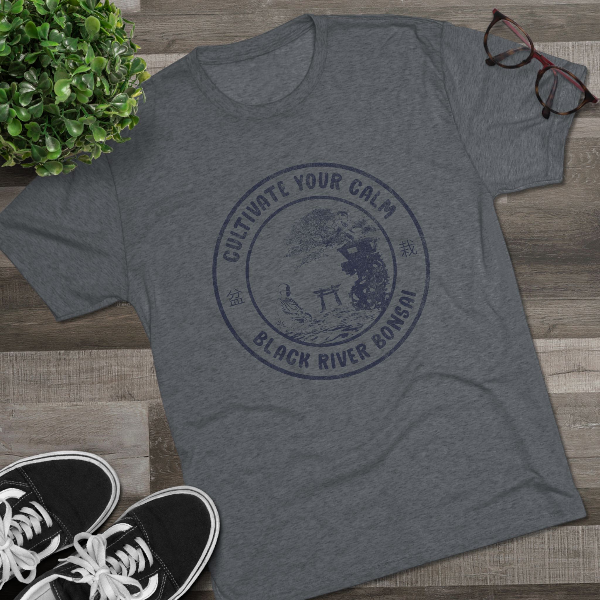 Serenity Men's Tri-Blend Crew Tee - Image 39