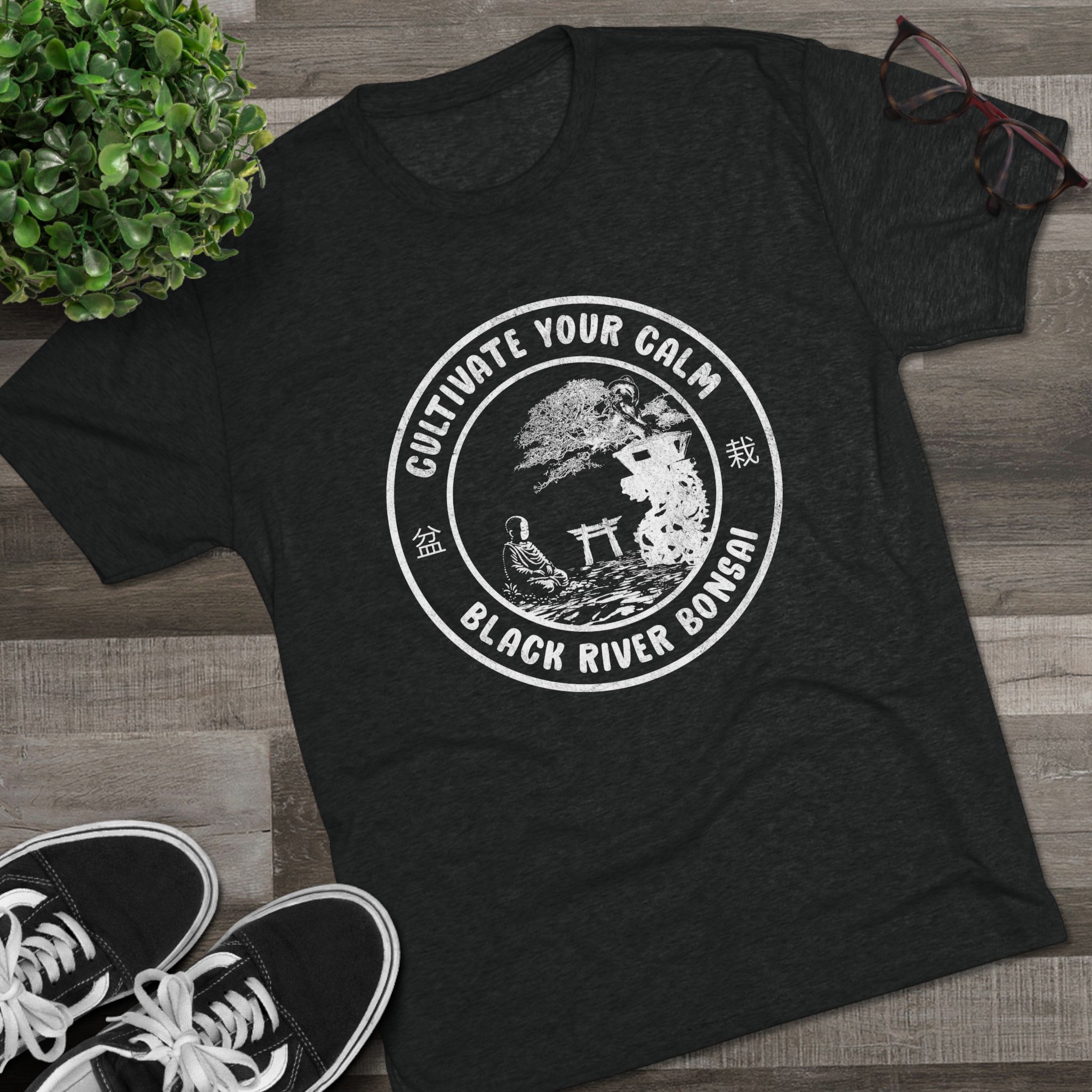Serenity Men's Tri-Blend Crew Tee - Image 7