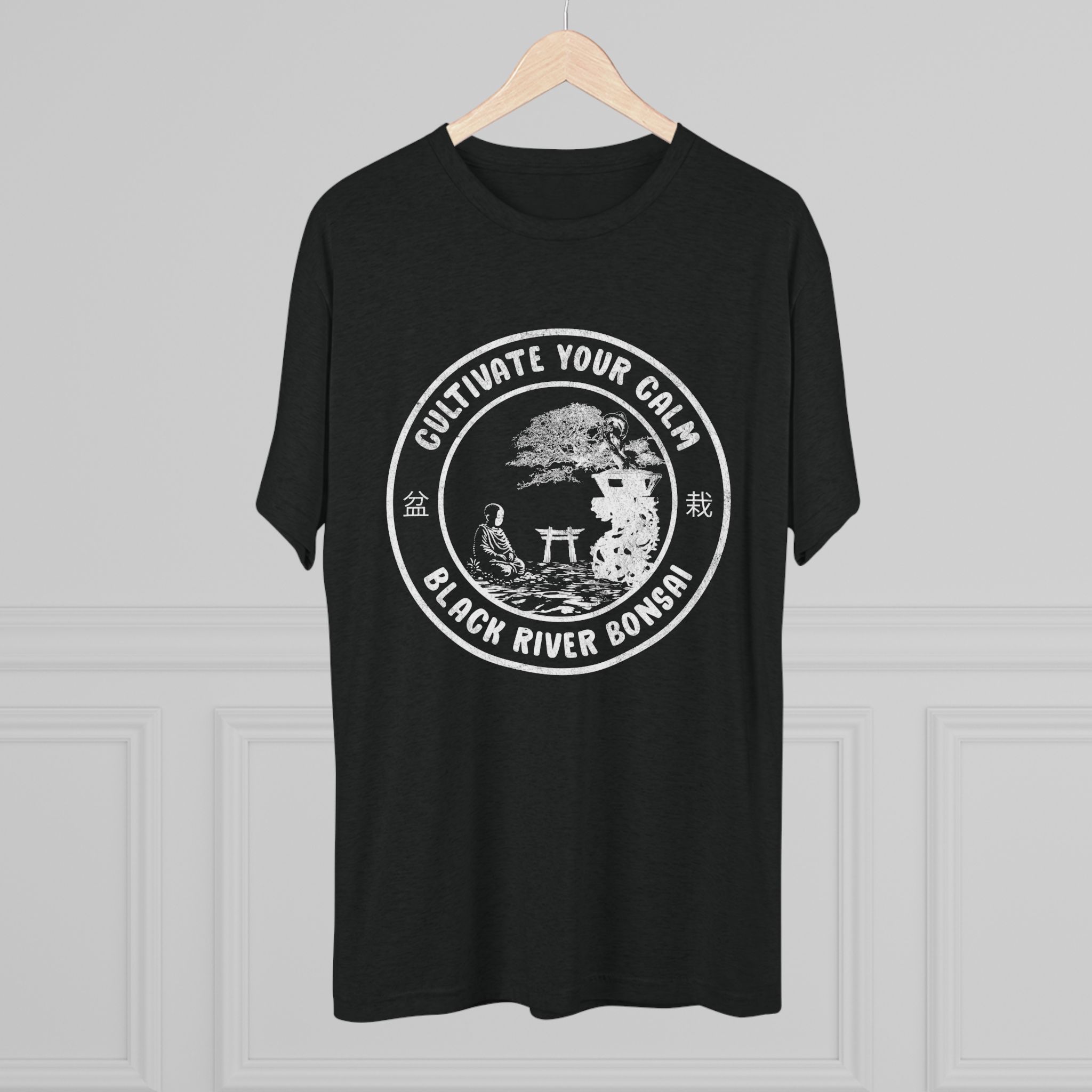 Serenity Men's Tri-Blend Crew Tee - Image 8