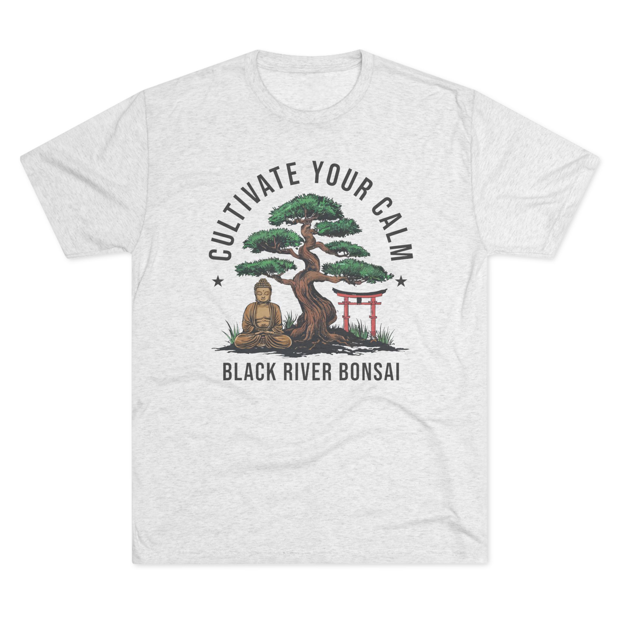 Cultivate Your Calm Unisex Tri-Blend Crew Tee