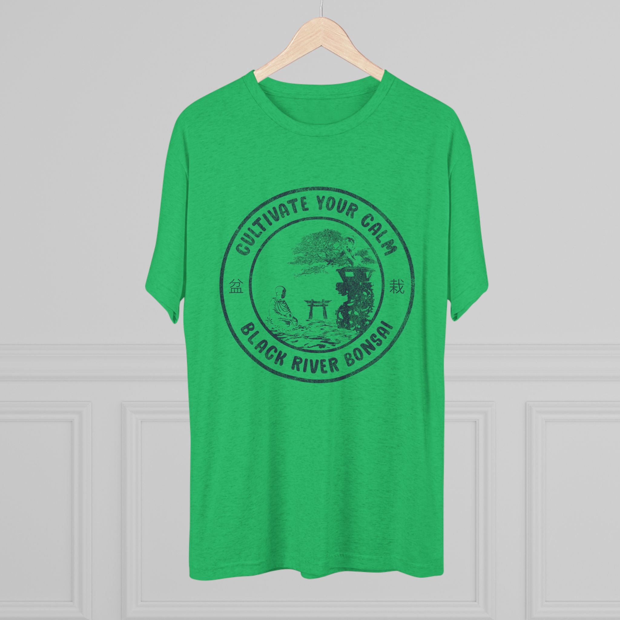 Serenity Men's Tri-Blend Crew Tee - Image 20