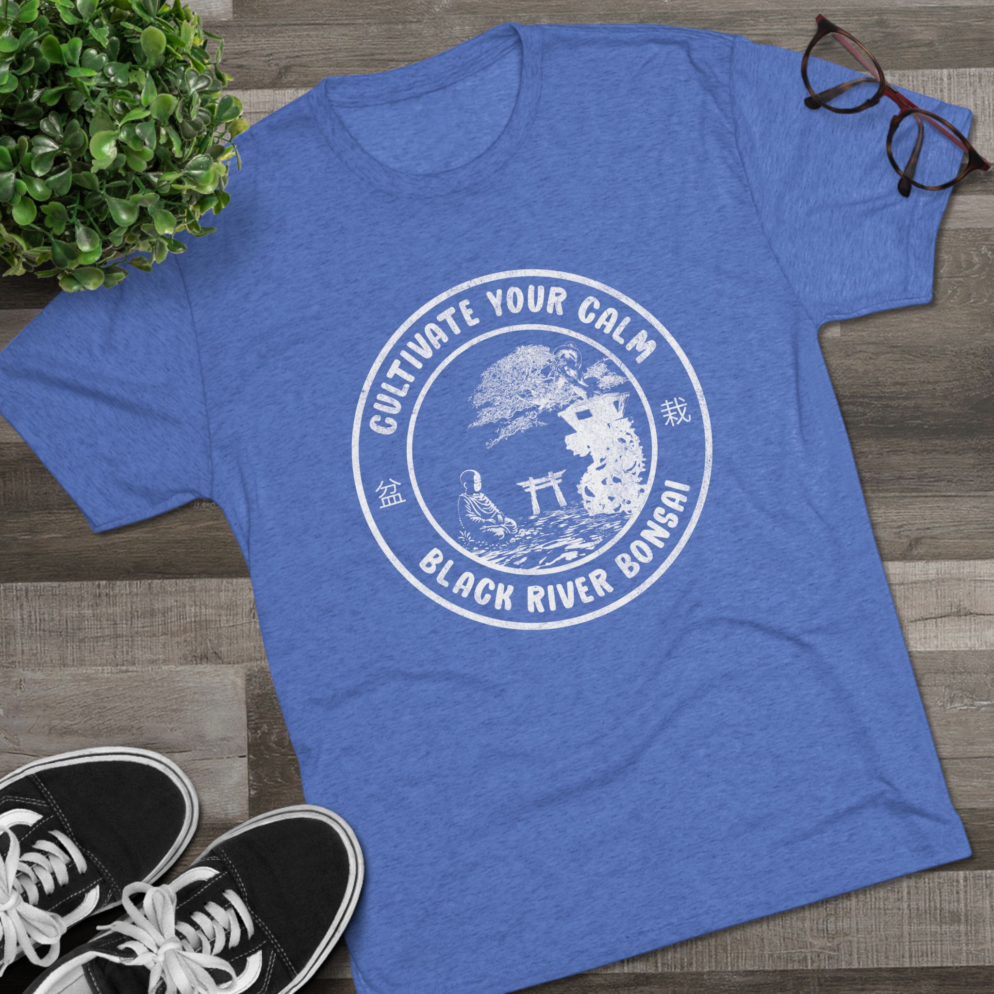 Serenity Men's Tri-Blend Crew Tee - Image 27