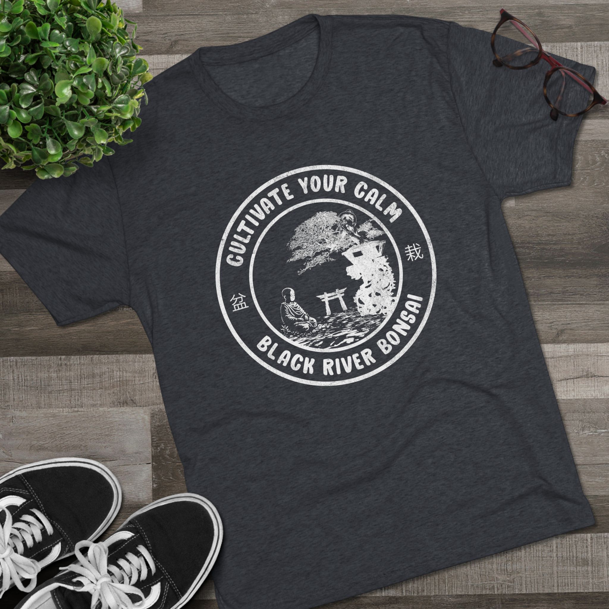 Serenity Men's Tri-Blend Crew Tee - Image 35